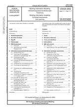 Building Information Modeling - Informationsaustauschanforderungen - Türplanung