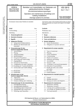 Betreiben und Instandhalten von Gebäuden und gebäudetechnischen Anlagen - Grundstücksentwässerungsanlagen