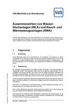 VdS fire protection leaflet - Interaction of Water Extinguishing Systems and Smoke and Heat Exhaust Ventilation Systems (SHEVS)