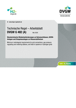 Minimum metrological requirements for grid connections, gas pressure regulating and metering stations, and feed-in systems in hydrogen grids