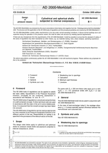 Cylindrical and spherical shells subjected to internal overpressure