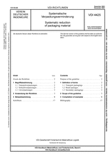 Systematische Verpackungsverminderung