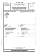 Abrichten von Schleifkörpern - Abrichten von Schleifkörpern mit hochharten Schneidstoffen (Diamant, Bornitride)