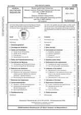 Messen gasförmiger Emissionen - Messen niederer Aldehyde insbesondere Acrolein nach dem 2-HMP-Verfahren - GC-Methode
