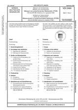 Messen von Immissionen - Messen von Innenraumluft - Messen von polychlorierten Biphenylen (PCB) - HR-GC/HR-MS-Verfahren für coplanare PCB