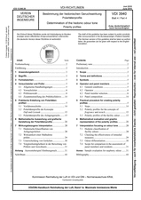 Bestimmung der hedonischen Geruchswirkung - Polaritätenprofile