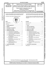 Bestimmung von Immissions-Raten - Bestimmung der Immissions-Rate von Ammoniak und Ammonium-Verbindungen mithilfe des IRMA-Verfahrens