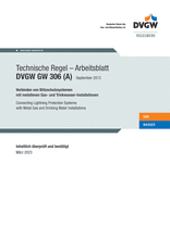 Verbinden von Blitzschutzsystemen mit metallenen Gas- und Trinkwasser-Installationen