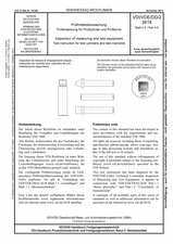 Prüfmittelüberwachung - Prüfanweisung für Prüfzylinder und Prüfdorne