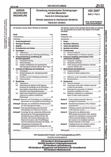 Einwirkung mechanischer Schwingungen auf den Menschen - Hand-Arm-Schwingungen