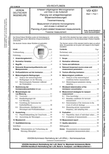 Erfassen luftgetragener Mikroorganismen und Viren in der Außenluft - Planung von anlagenbezogenen Bioaerosolmessungen - Traversenmessung