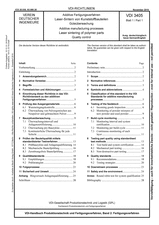 Additive Fertigungsverfahren - Laser-Sintern von Kunststoffbauteilen - Güteüberwachung