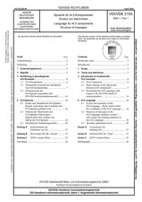 Sprache für I4.0-Komponenten - Struktur von Nachrichten