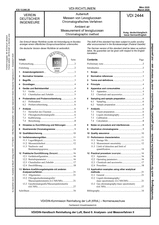 Außenluft - Messen von Levoglucosan - Chromatografisches Verfahren