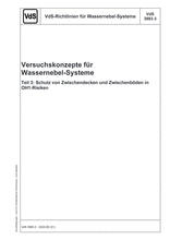 Fire Test Protocol for Water Mist Systems - Part 3: Protection of False Ceilings and False Floor of OH Group 1