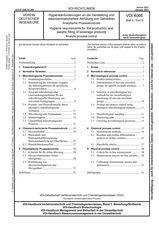 Hygieneanforderungen an die Herstellung und rekontaminationsfreie Abfüllung von Getränken - Analytische Prozesskontrolle