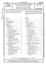 Messen von Innenraumluftverunreinigungen - Allgemeine Aspekte der Messstrategie