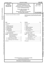 Produktdatenaustausch in der technischen Gebäudeausrüstung - Trinkwasserarmaturen und Komponenten für die Trinkwasserbehandlung