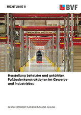 Herstellung beheizter und gekühlter Fußbodenkonstruktionen im Gewerbe- und Industriebau