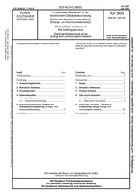 Product data exchange in the building services - Electrical infrastructure wiring (energy and communication network)