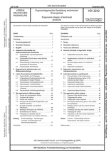 Ergonomiegerechte Gestaltung technischer Erzeugnisse