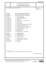 Werkstoff-Handbuch der Wehrtechnik - Deckblatt, Änderungsmitteilung und Gesamtinhaltsübersicht