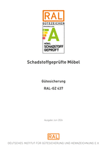 Schadstoffgeprüfte Möbel - Gütesicherung