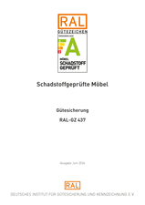 Schadstoffgeprüfte Möbel - Gütesicherung
