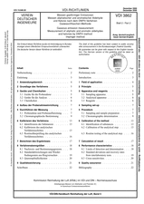 Messen gasförmiger Emissionen - Messen aliphatischer und aromatischer Aldehyde und Ketone nach dem DNPH-Verfahren - Gaswaschflaschen-Methode