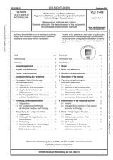 Prüfkriterien von Messverfahren - Allgemeine Methode zur Ermittlung der Unsicherheit kalibrierfähiger Messverfahren