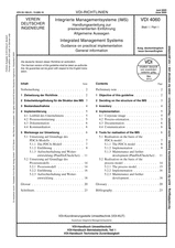 Integrierte Managementsysteme (IMS) - Handlungsanleitung zur praxisorientierten Einführung - Allgemeine Aussagen