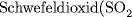 {Schwefeldioxid(SO}_{2}