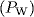 {(}P_{{W}})