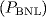 {(}P_{{BNL}})