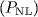 {(}P_{{NL}})