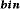 {\vphantom{}}_{{\boldsymbol{bin}}}