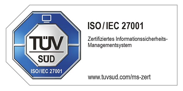 Logo: TÜV Rheinland Zertifiziert