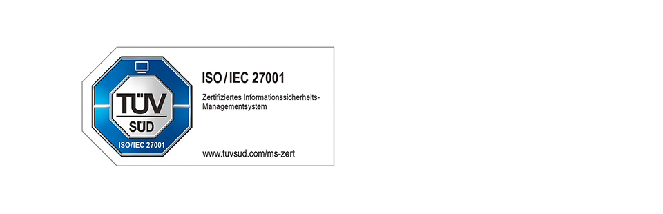 Zertifikat ISO/IEC 27001:2022 für Nautos, Zertifizierungsstelle der TÜV SÜD