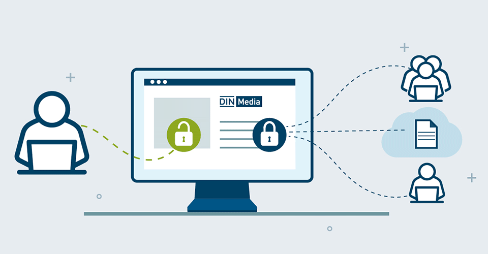 Grafik zum Lizenz-Upgrade von Normen-Abonnements